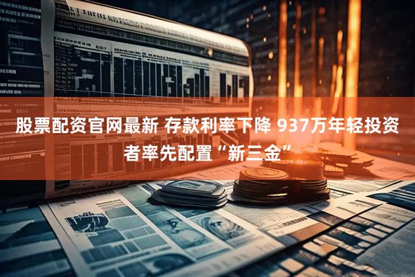 股票配资官网最新 存款利率下降 937万年轻投资者率先配置“新三金”